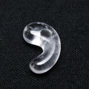 コの字型水晶勾玉（大型）&水晶切子玉セット売 楽天市場】【古代勾玉】天然水晶 勾玉 30mm まがたま ネックレス