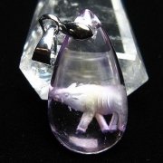 アメトリン十二支「丑」彫刻入り ペンダント [T365-504]