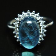 虹入り シトリン 印材 15mm [t80-449]