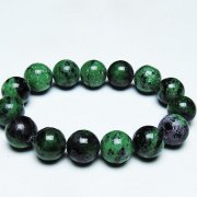 ルビーインゾイサイト ブレスレット 15mm [T372-3219]