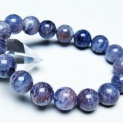 台湾産 北投石 天然ラジウム効果 ブレスレット14mm 《rv》[T811-22]