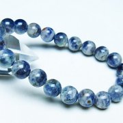 天然石Φ17mmブラッドショットアイオライトブレスレット♡菫青石コーディエライト 楽天市場】【 一点物 】 ブラッドショットアイオライト 9mm