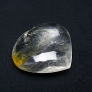 ヒマラヤ水晶 ハート 置物[T387-14028]
