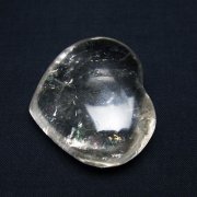 ヒマラヤ水晶 ハート 置物[T387-14074]