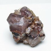 レッドファントム水晶クラスター[T397-2698]