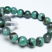 エメラルド ブレスレット 12mm [t398-10001]