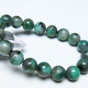 エメラルド ブレスレット 12mm [t398-10002]