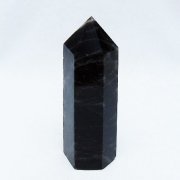 モリオン 純天然 黒水晶 六角柱 [t401-4557]