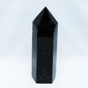 モリオン 純天然 黒水晶 六角柱 [t401-4773]