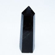 モリオン 純天然 黒水晶 六角柱 [t401-4897]