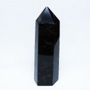 モリオン 純天然 黒水晶 六角柱 [t401-5013]