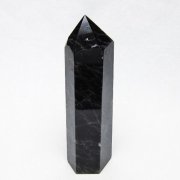 モリオン 純天然 黒水晶 六角柱 [t401-5129]