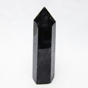 モリオン 純天然 黒水晶 六角柱 [t401-5131]