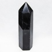 モリオン 純天然 黒水晶 六角柱 [t401-5141]