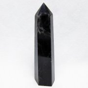 モリオン 純天然 黒水晶 六角柱 [t401-5146]