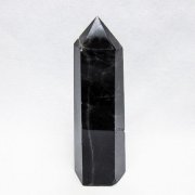 モリオン 純天然 黒水晶 六角柱 [t401-5150]