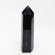 モリオン 純天然 黒水晶 六角柱 [t401-5170]