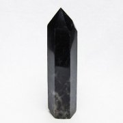 モリオン 純天然 黒水晶 六角柱 [t401-5173]