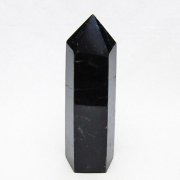 モリオン 純天然 黒水晶 六角柱 [t401-5180]