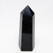 モリオン 純天然 黒水晶 六角柱 [t401-5191]