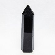 モリオン 純天然 黒水晶 六角柱 [t401-5209]