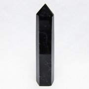 モリオン 純天然 黒水晶 六角柱 [t401-5210]