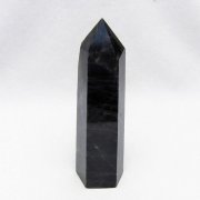 モリオン 純天然 黒水晶 六角柱 [t401-5259]