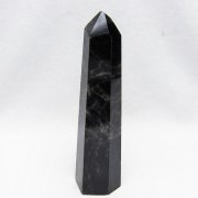 モリオン 純天然 黒水晶 六角柱 [t401-5280]