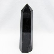 モリオン 純天然 黒水晶 六角柱 [t401-5312]