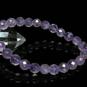アメジスト ブレスレット 8mm [T404-498]