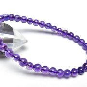 アメジスト ブレスレット 5mm [t406-3962]