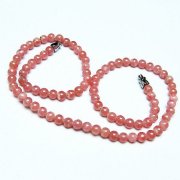 インカローズ ロードクロサイト ネックレス 5mm [T423-1836]