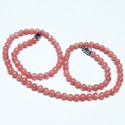 インカローズ ロードクロサイト ネックレス 4mm [T423-1859]
