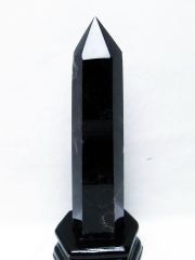 ☆コロパル☆様高品質モリオン六角柱タワー♡ポイントBIG サイズ虹No.1574 黒水晶（モリオン）六角柱」の商品一覧ページ