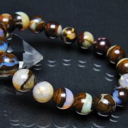 ルチルクォーツ（金針ルチル水晶） ブレスレット 17mm [T15-9772]