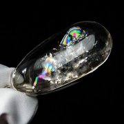 アイリスクォーツ 虹入り レインボー水晶 ペンダント [T436-2206]