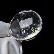 アイリスクォーツ 虹入り レインボー水晶 ペンダント [T436-2563]