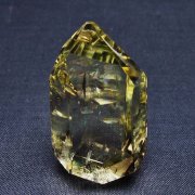 虹入り 黄水晶(シトリン) 原石 [t436-3083]
