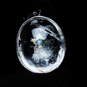 アイリスクォーツ 虹入り レインボー水晶 ペンダント [t436-3137]
