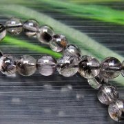 【一点限り】高品質　シルバールチルブレス10㎜（新品未使用）希少！針ミチミチ ◇高品質◇シルバールチル丸玉ブレスレット 18mm｜マライカ公式通販