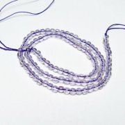 アメジスト 一連 4mm ビーズ [t438-5610]