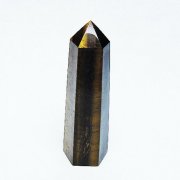 タイガーアイ※黄虎目石 六角柱[T443-4621]