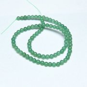 インド翡翠 一連 5mm ビーズ [t445-1969]