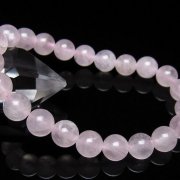 ローズクォーツ ブレスレット 8mm [t446-3032]