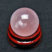 A199 ローズクォーツ丸玉　約56.7mm ローズクォーツ 丸玉 20mm [t451-9568]