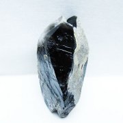 山東省産 モリオン 純天然 黒水晶 原石 [t460-6977]