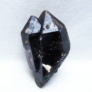 山東省産 モリオン 純天然 黒水晶 原石 [t460-7463]