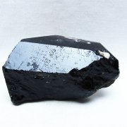 山東省産 モリオン 純天然 黒水晶 原石 [t460-7639]