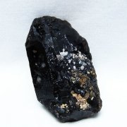 山東省産 モリオン 純天然 黒水晶 原石 [t460-7641]