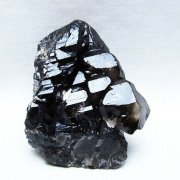 山東省産 モリオン 純天然 黒水晶 原石 [t460-7654]